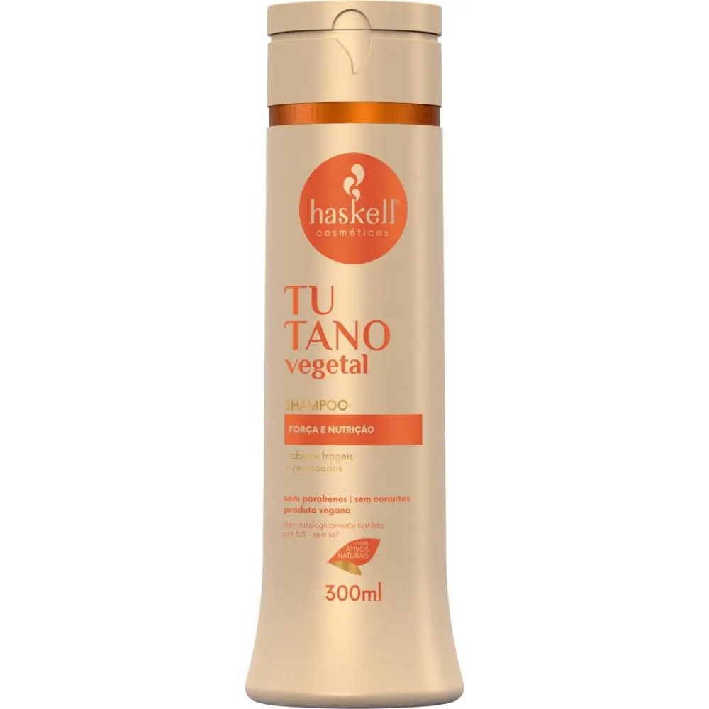 SHAMPOO HASKELL TUTANO FORçA E NUTRIçãO 300 ML