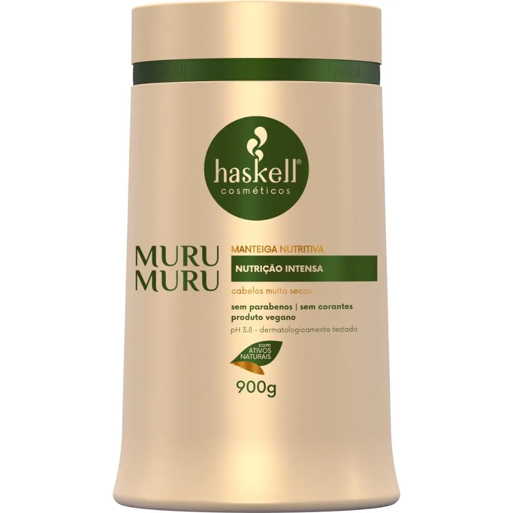 MASCARA HASKELL MURUMURU NUTRIçãO INTENSA 900 ML