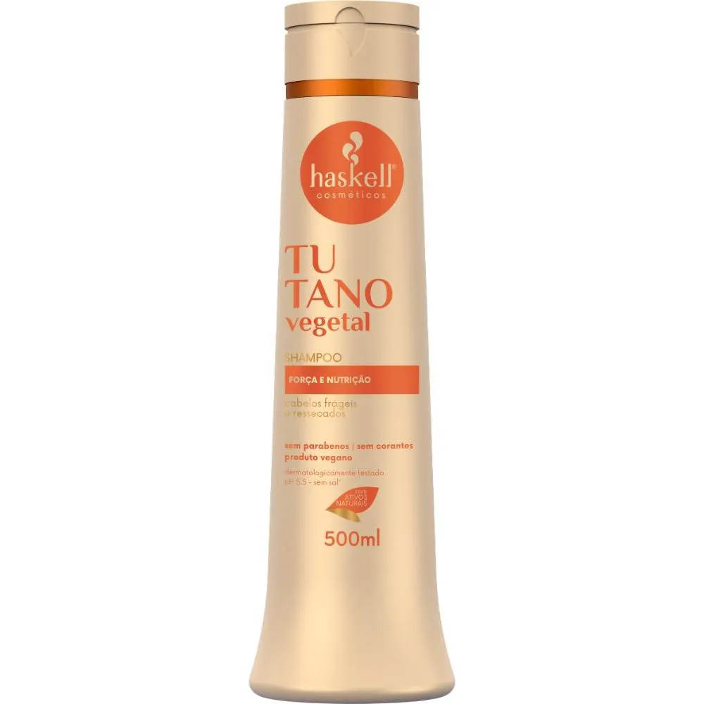 SHAMPOO HASKELL TUTANO FORçA E NUTRIçãO 500 ML