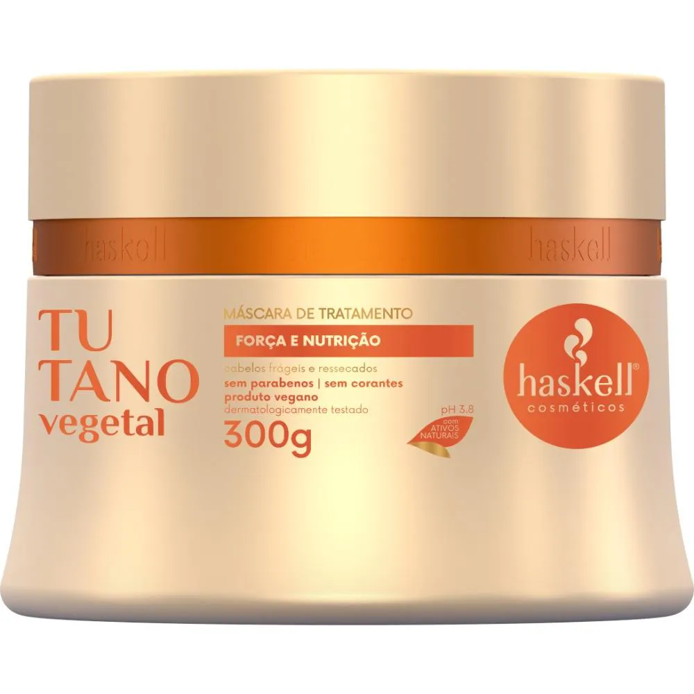 MASCARA HASKELL TUTANO FORçA E NUTRIçãO 300 ML