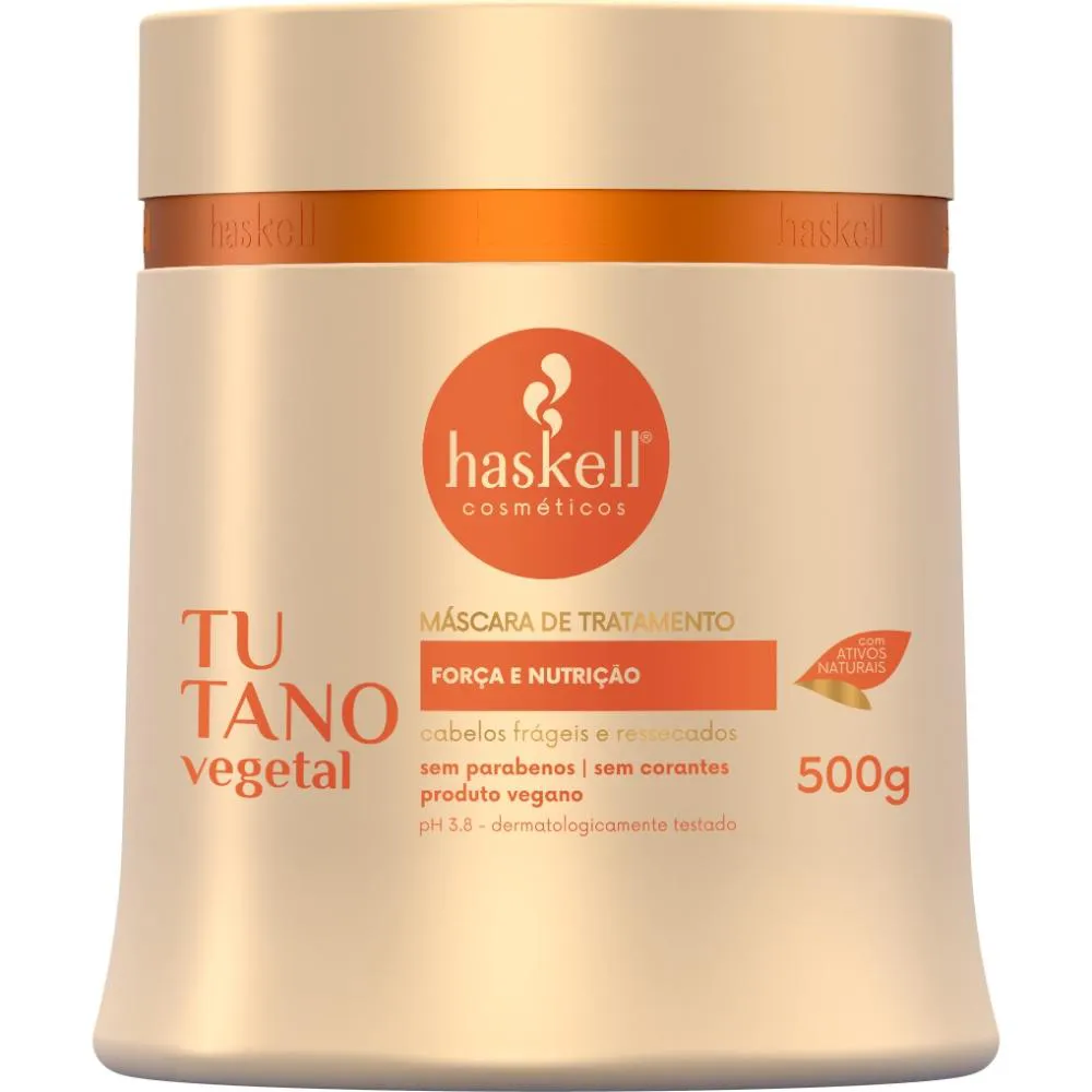 MASCARA HASKELL TUTANO FORçA E NUTRIçãO 500 ML