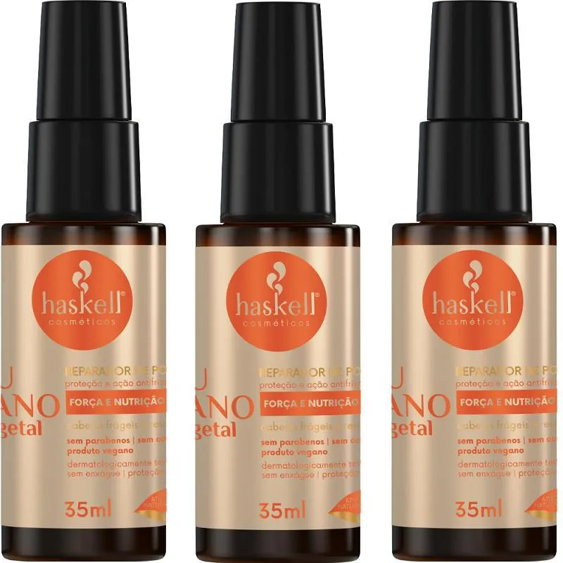 KIT 3 REPARADOR DE PONTAS SEIVA TUTANO 35ML