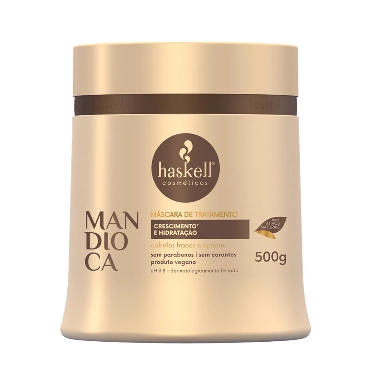 HASKELL MáSCARA MANDIOCA 500G