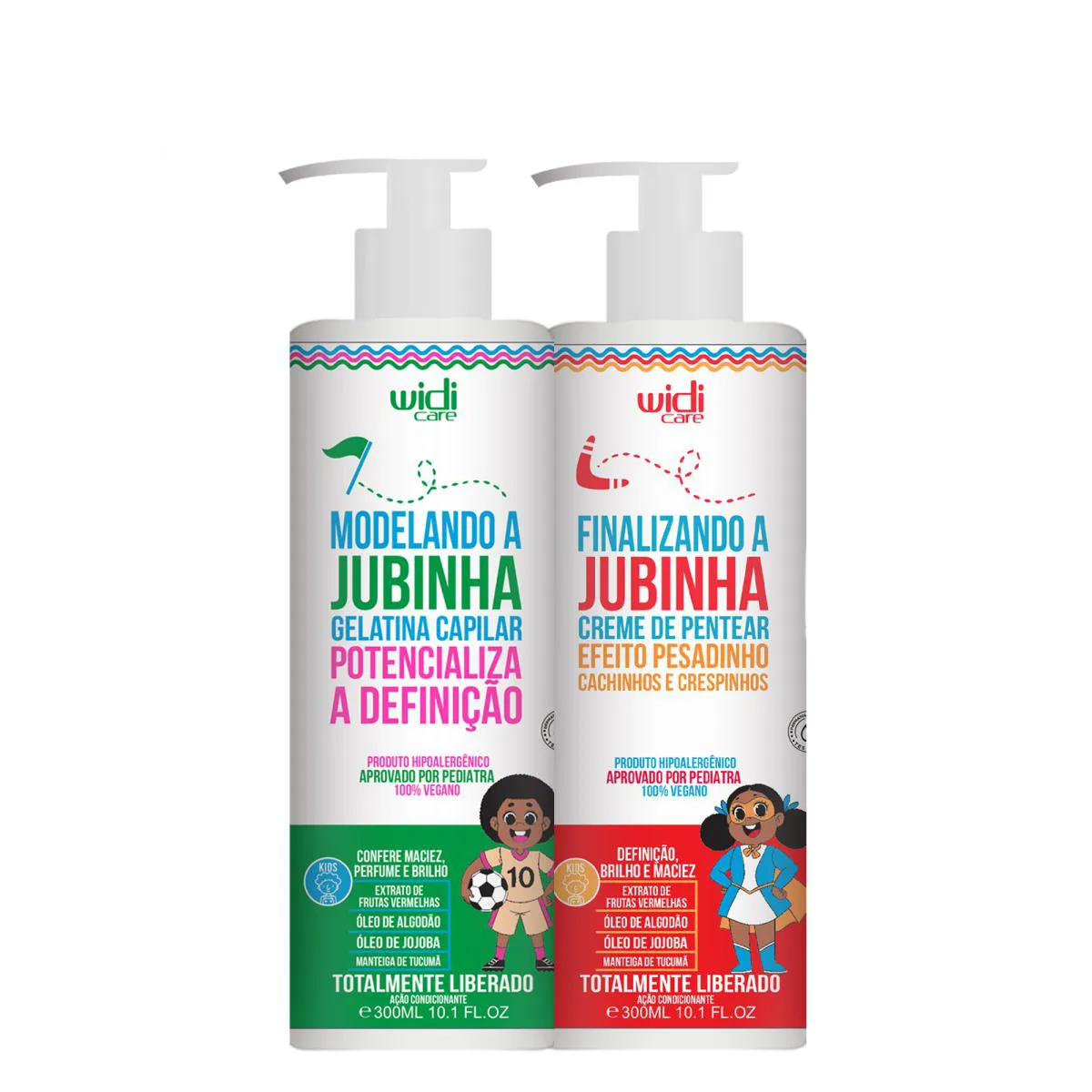 WIDI CARE JUBINHA CREME PESADINHO + GELATINA CAPILAR