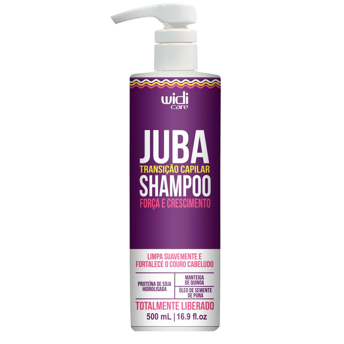 WIDI CARE SHAMPOO JUBA TRANSIçãO CAPILAR 500ML