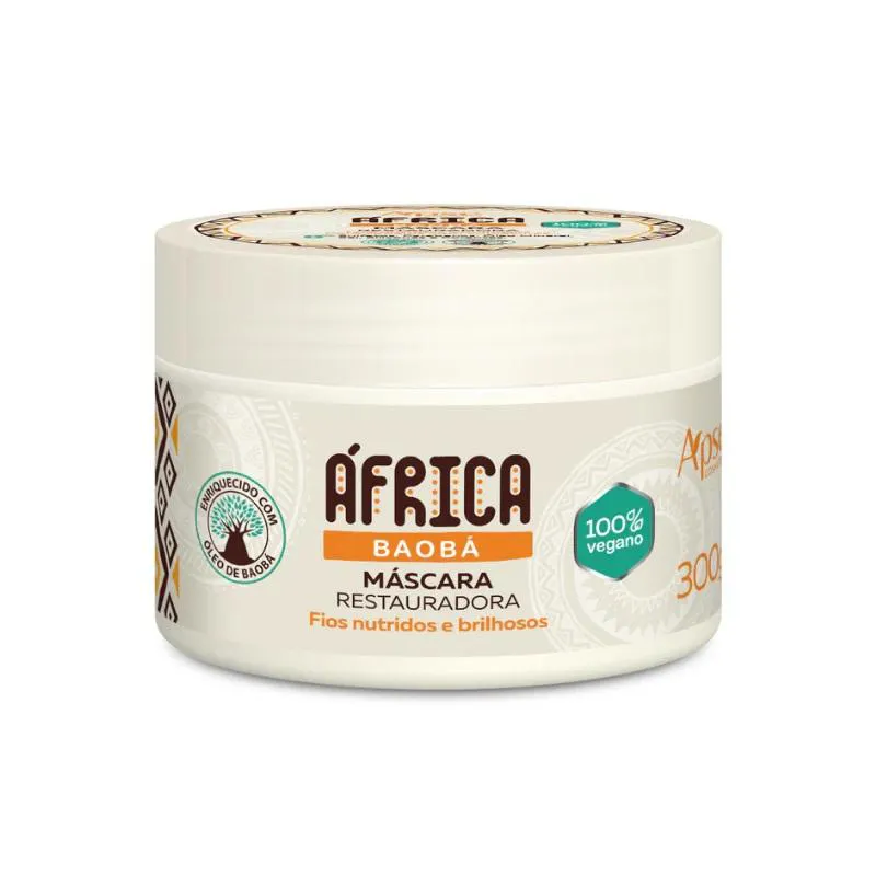 ÁPICE COSMéTICOS MáSCARA ÁFRICA BAOBá 300G