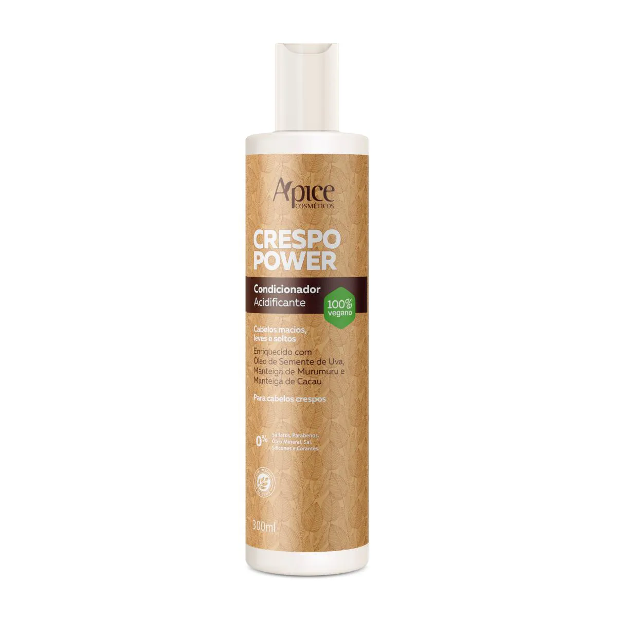 ÁPICE COSMéTICOS CONDICIONADOR CRESPO POWER ACIDIFICANTE 300ML