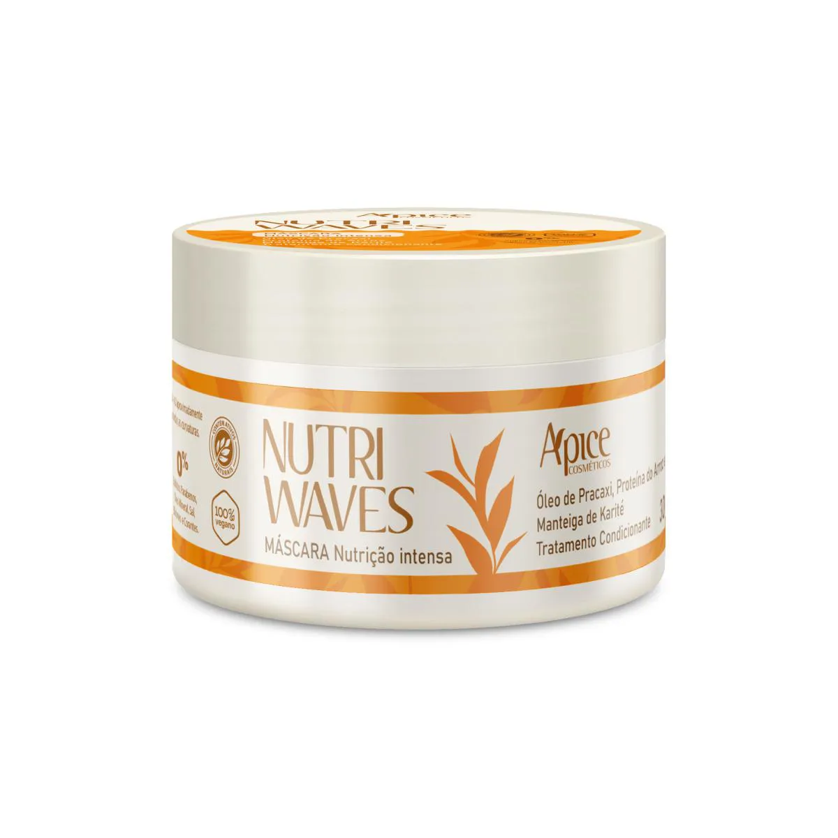 ÁPICE COSMéTICOS MáSCARA NUTRI WAVES 300G