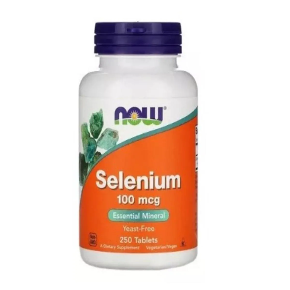 SELENIUM 100MCG SELêNIO SAúDE  IMPORTADO NOW FOODS 250 CAPS