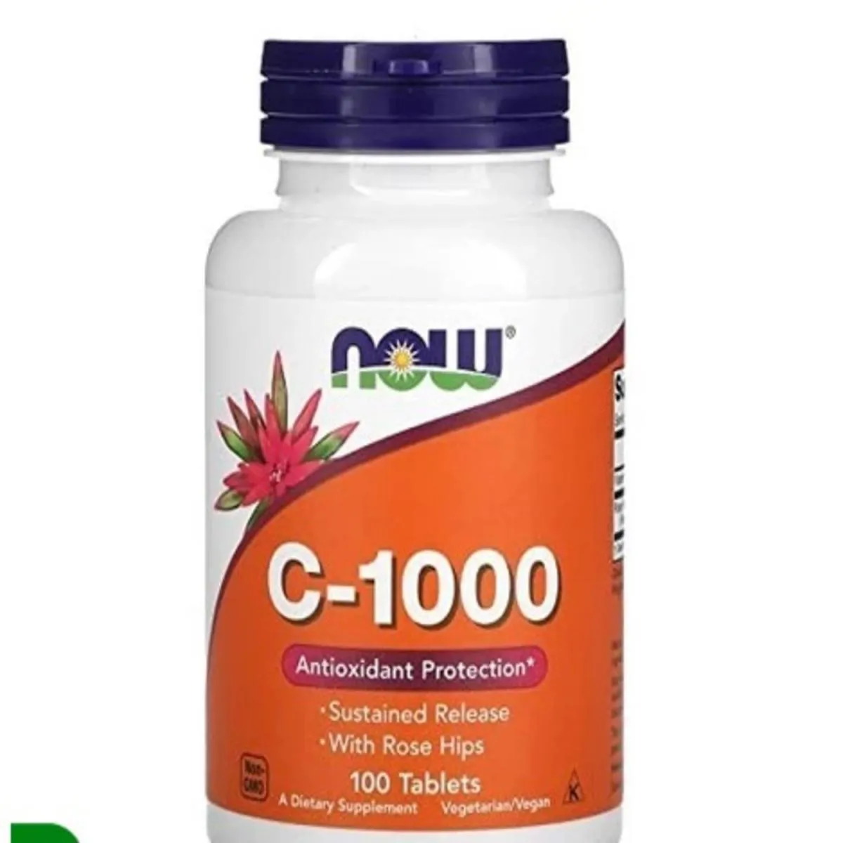 VITAMINA C 1000 PURA NOW FOODS 100 TABLETES 1000MG IMPORTADO