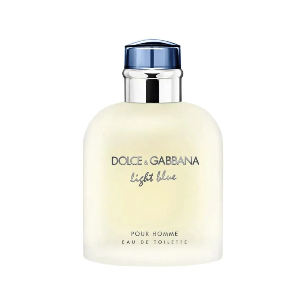 DOLCE & GABBANA LIGHT BLUE EAU DE TOILETTE MASCULINO 125ml