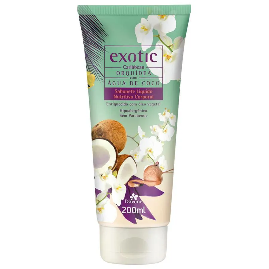 SABONETE LIQUIDO CORPORAL EXOTIC CARIBBEAN 200ML