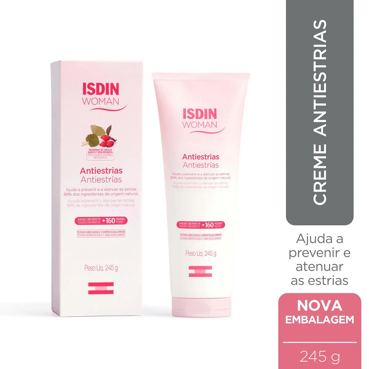 Creme Antiestrias Isdin Woman Hidratante 250ml