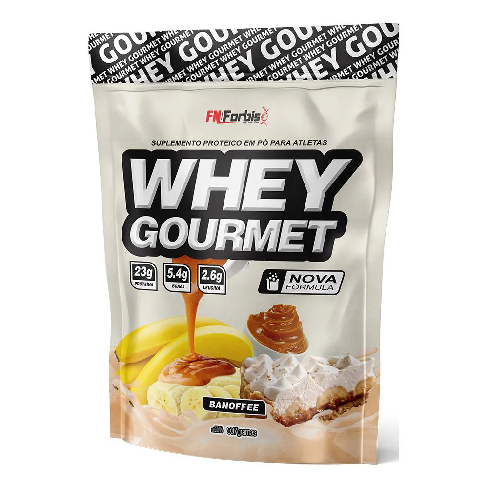 WHEY PROTEIN GOURMET 907G REFIL - FN FORBIS 907 G Banoffee
