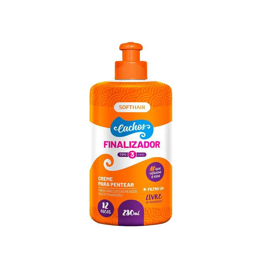 CREME DE PENTEAR CACHOS DEFINIDOS TIPO 3 SOFT HAIR