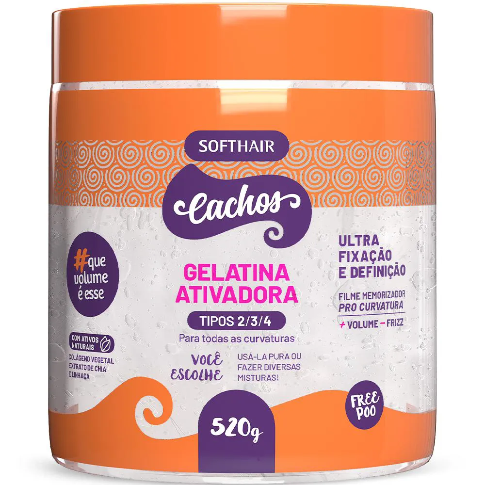 GELATINA ATIVADORA SOFT HAIR