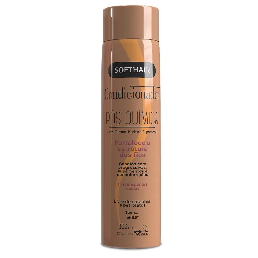 CONDICIONADOR PóS QUíMICA SOFT HAIR