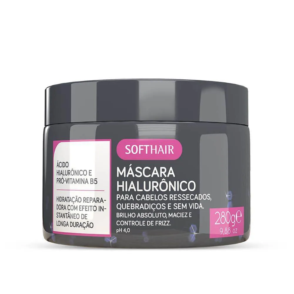 MáSCARA ÁCIDO HIALURôNICO SOFT HAIR