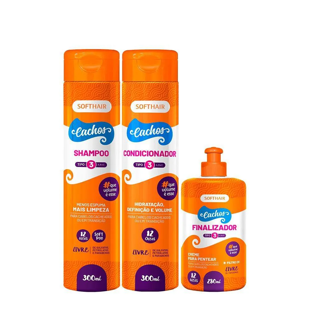 KIT PROMOCIONAL CACHOS DEFINIDOS SOFT HAIR