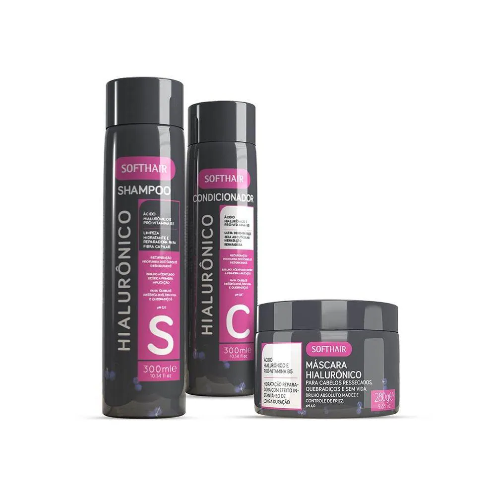 KIT PROMOCIONAL ÁCIDO HIALURôNICO SOFT HAIR