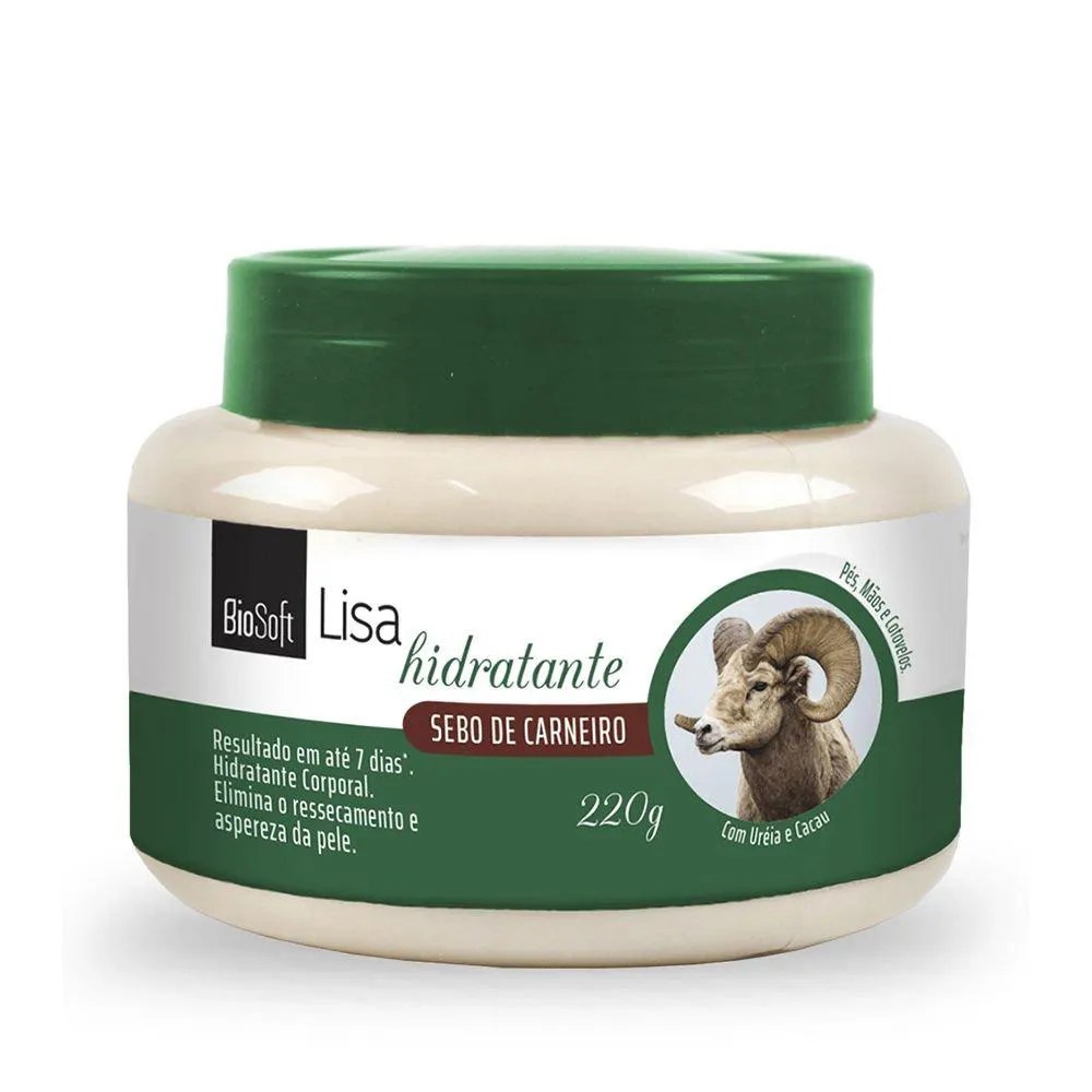 HIDRATANTE SEBO DE CARNEIRO SOFT 220G