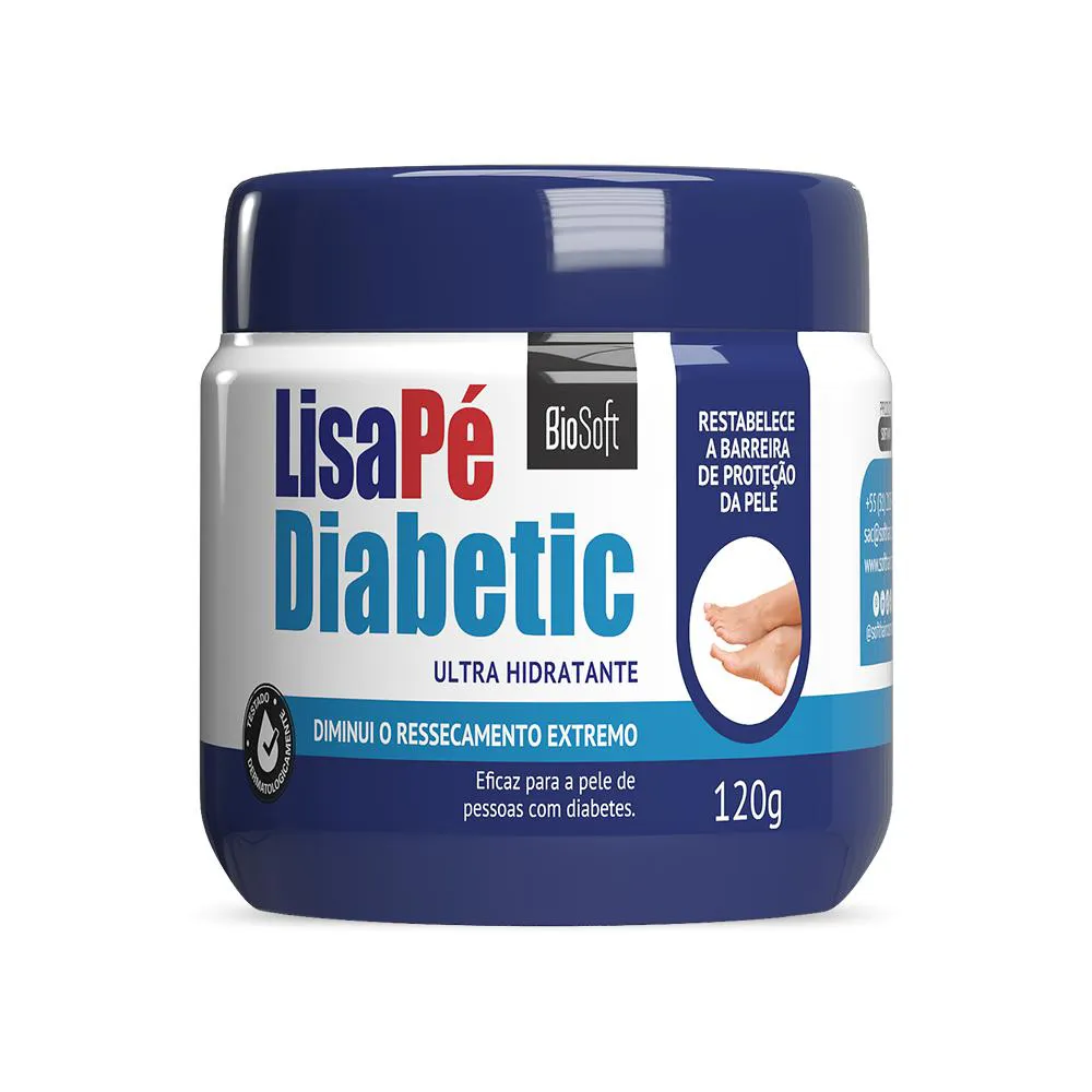 CREME HIDRATANTE LISA Pé DIABETIC