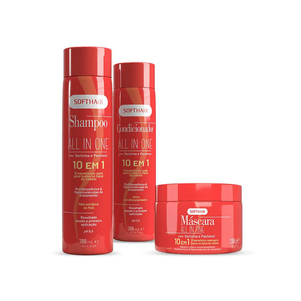KIT PROMOCIONAL ALL IN ONE SOFT HAIR