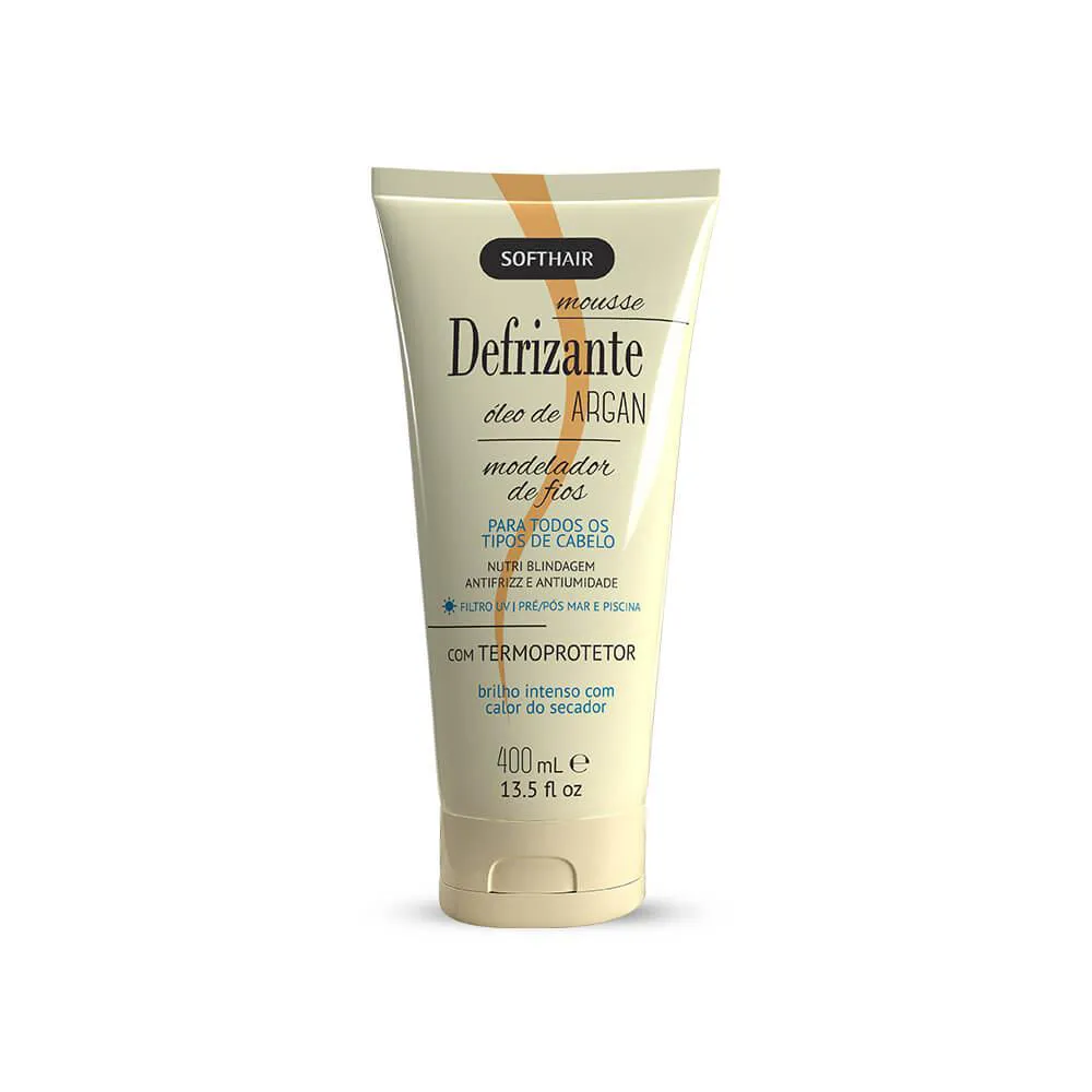 DEFRIZANTE ÓLEO DE ARGAN SOFT HAIR 400ML