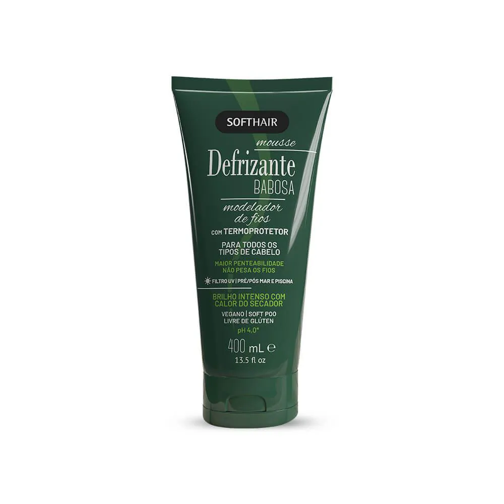 DEFRIZANTE BABOSA SOFT HAIR 400ML