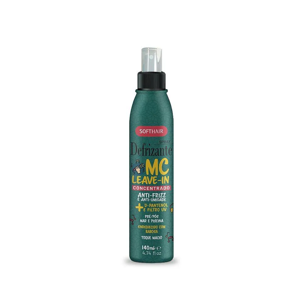 SPRAY DEFRIZANTE CONCENTRADO D-PANTENOL  SOFT HAIR 140ML