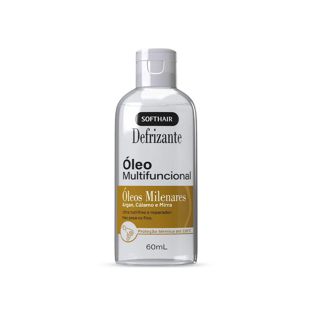 ÓLEO REPARADOR DE PONTAS MULTIFUNCIONAL SOFT HAIR (ÓLEOS MILENARES)