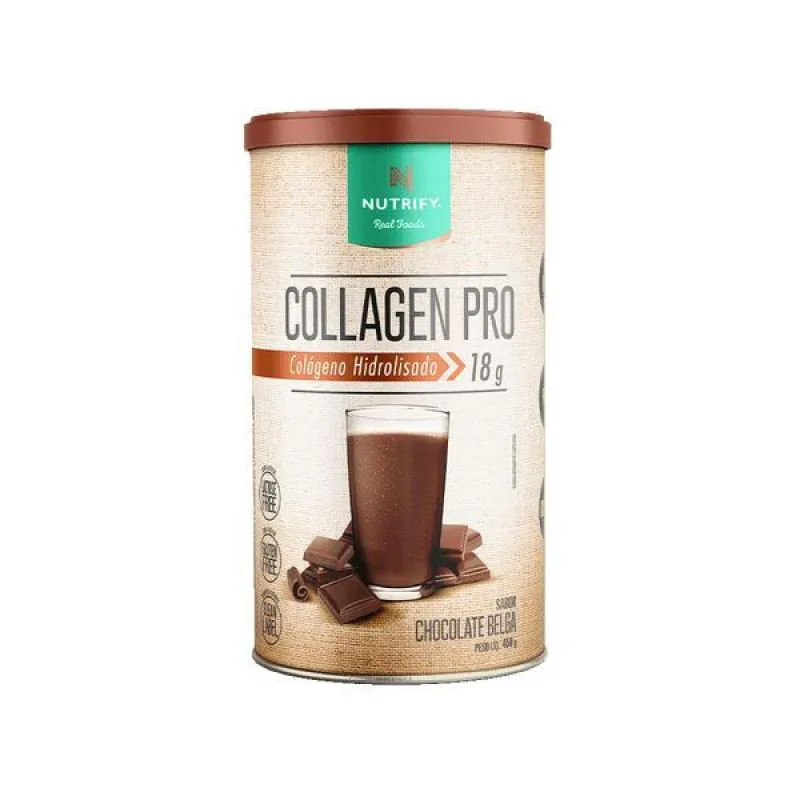 NUTRIFY COLLAGEN PRO CHOCOLATE BELGA 450G