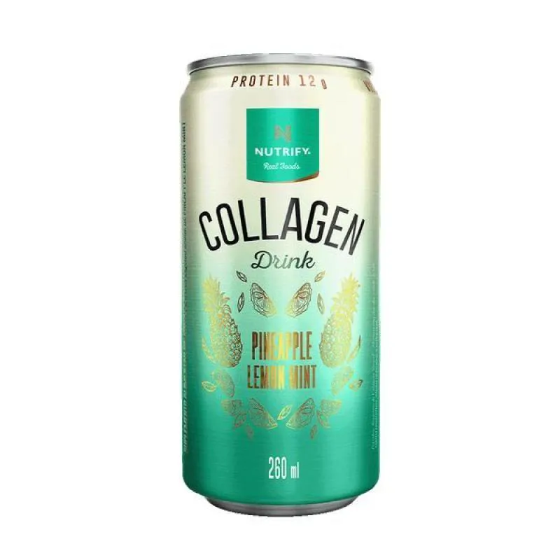 NUTRIFY COLLAGEN DRINK ABACAXI C/ HORTELA 269ML