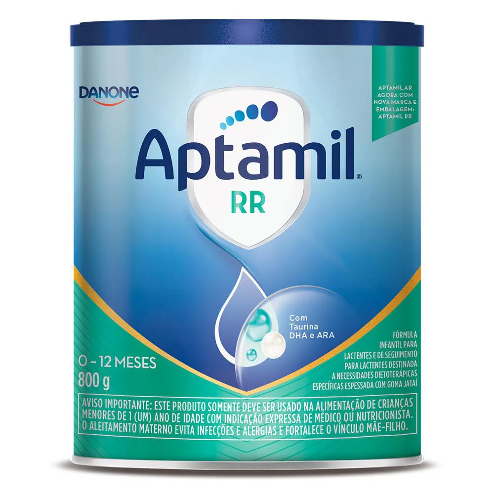 Fórmula Infantil Aptamil RR Danone 0 a 12 meses 800g