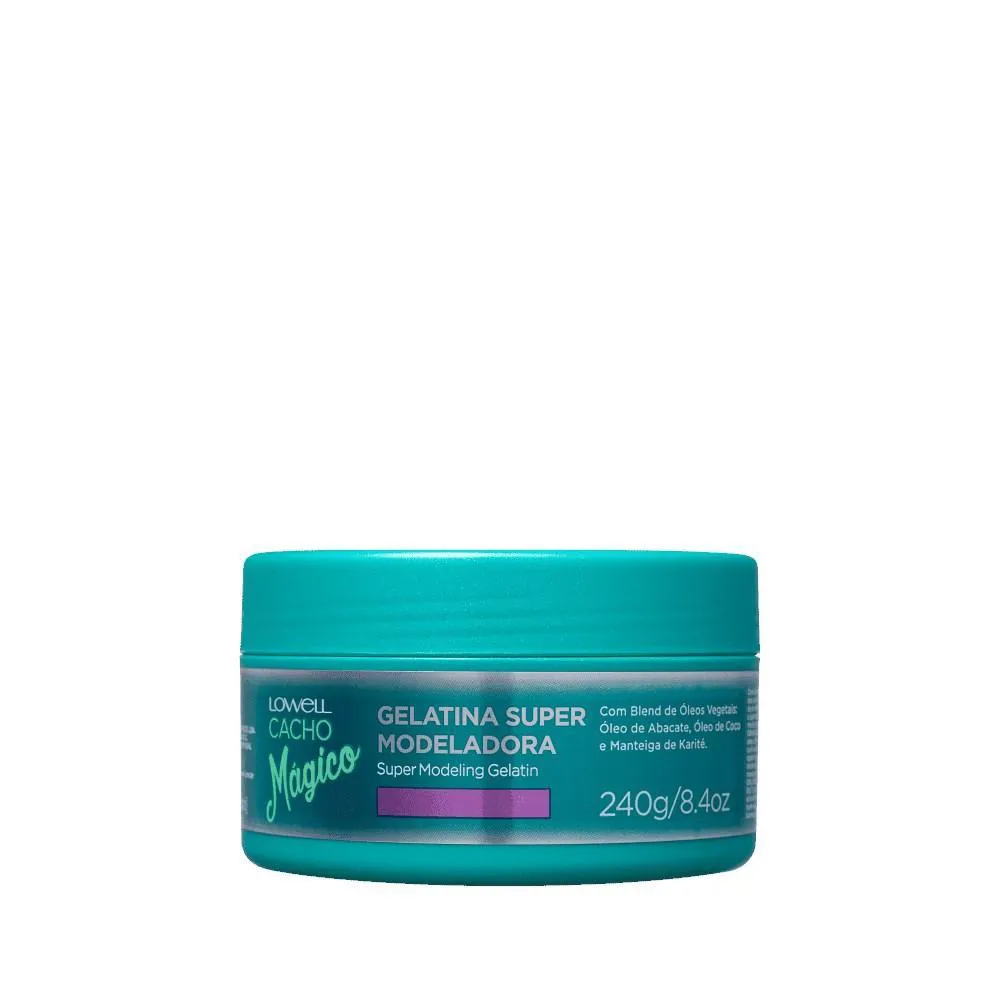 LOWELL CACHO MáGICO SUPER MODELADORA - GELATINA ATIVADORA DE CACHOS 240G