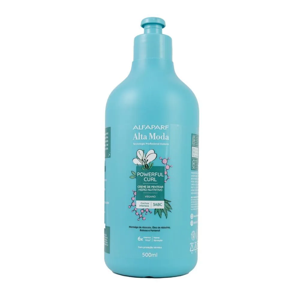 ALFAPARF ALTA MODA POWERFUL CURL CACHOS INTENSOS CREME 500ML