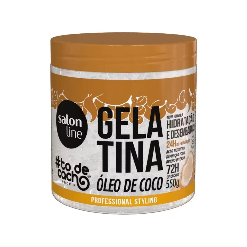 SALON LINE #TODECACHO GELATINA NUTRITIVA 550G