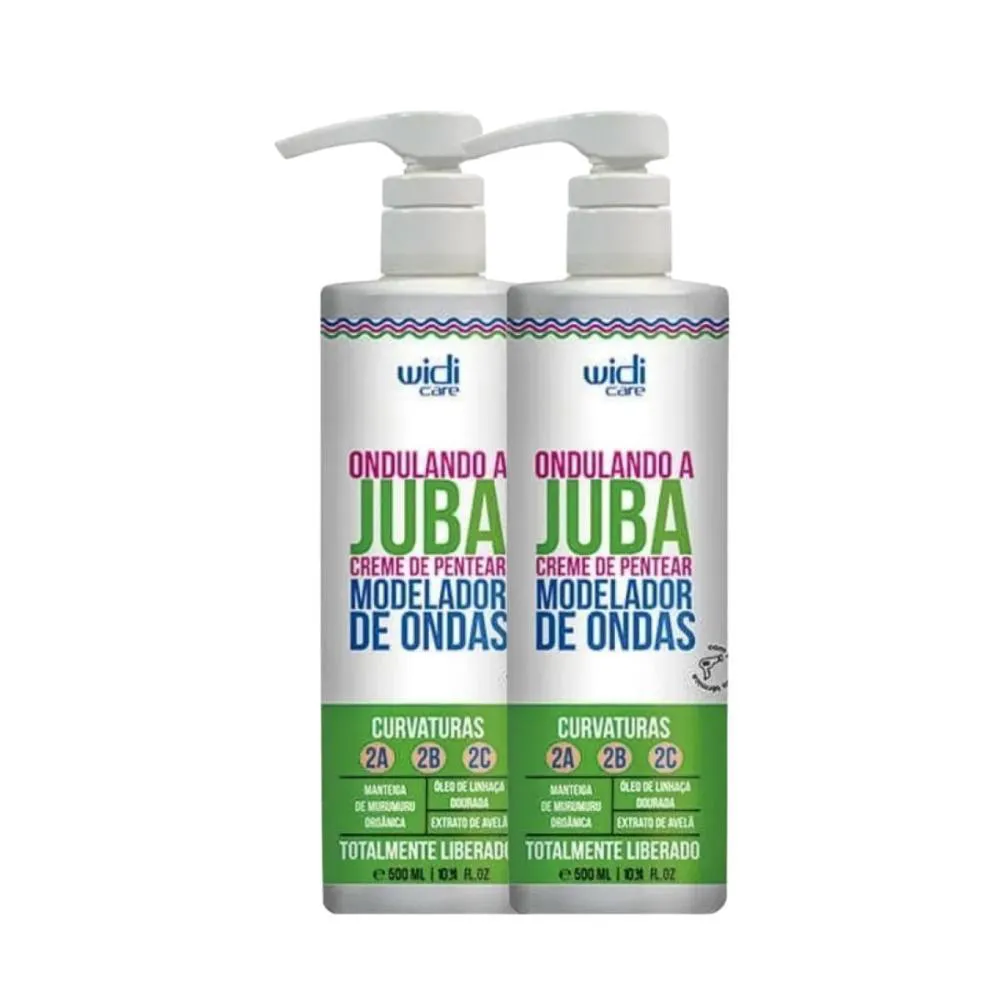 WIDI CARE ONDULANDO A JUBA KIT 2 CREME DE PENTEAR 500ML