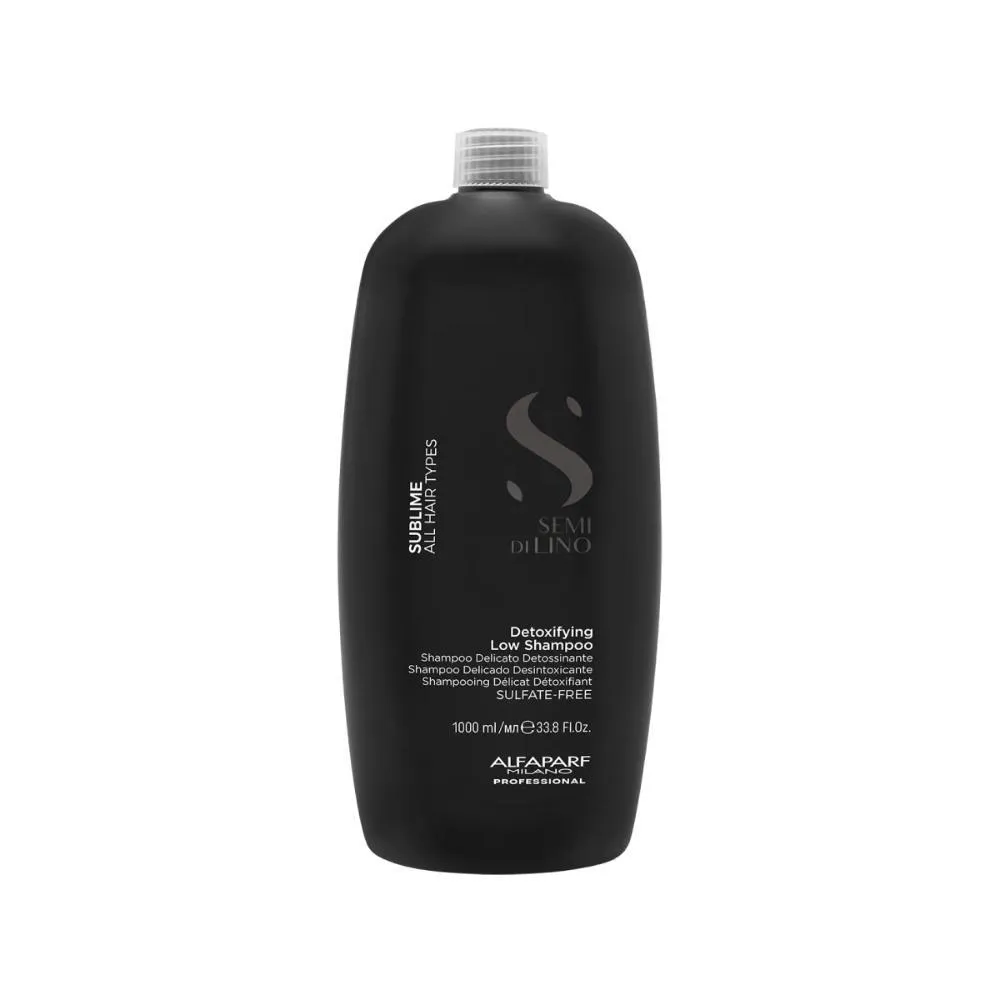 ALFAPARF SEMI DI LINO SUBLIME DETOXIFYING LOW SHAMPOO 1000ML