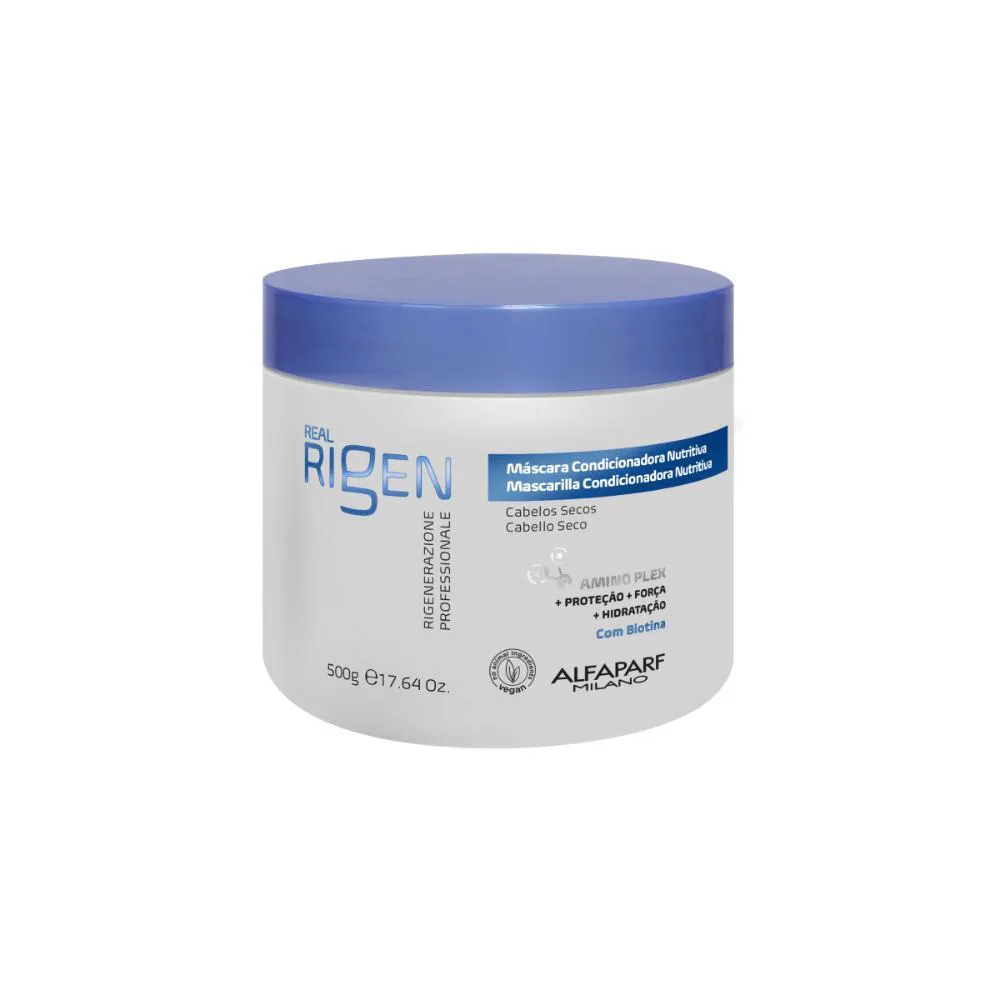 ALFAPARF REAL RIGEN MáSCARA CONDICIONADORA NUTRITIVA 500G