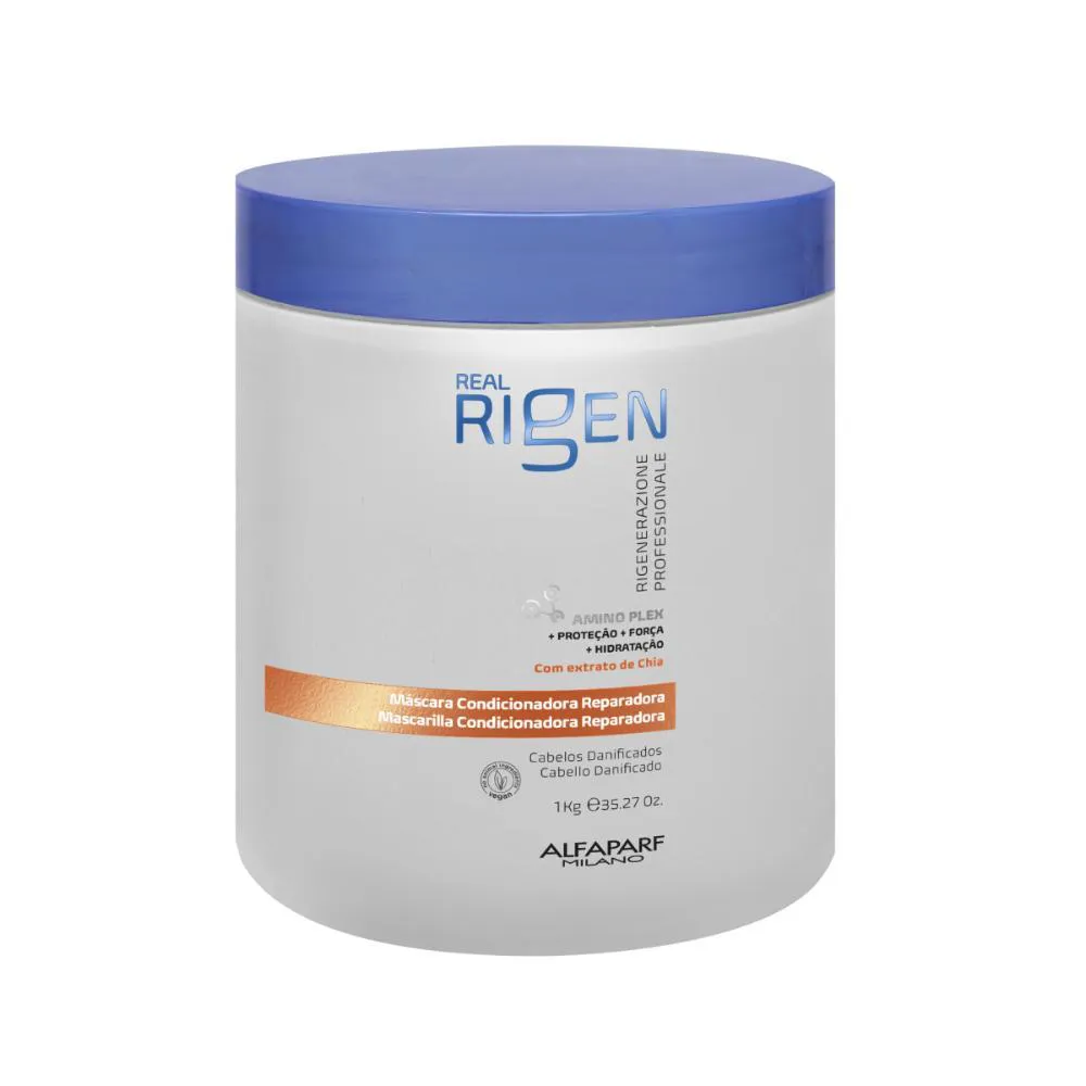 ALFAPARF REAL RIGEN MáSCARA CONDICIONADORA REPARADORA 1000G