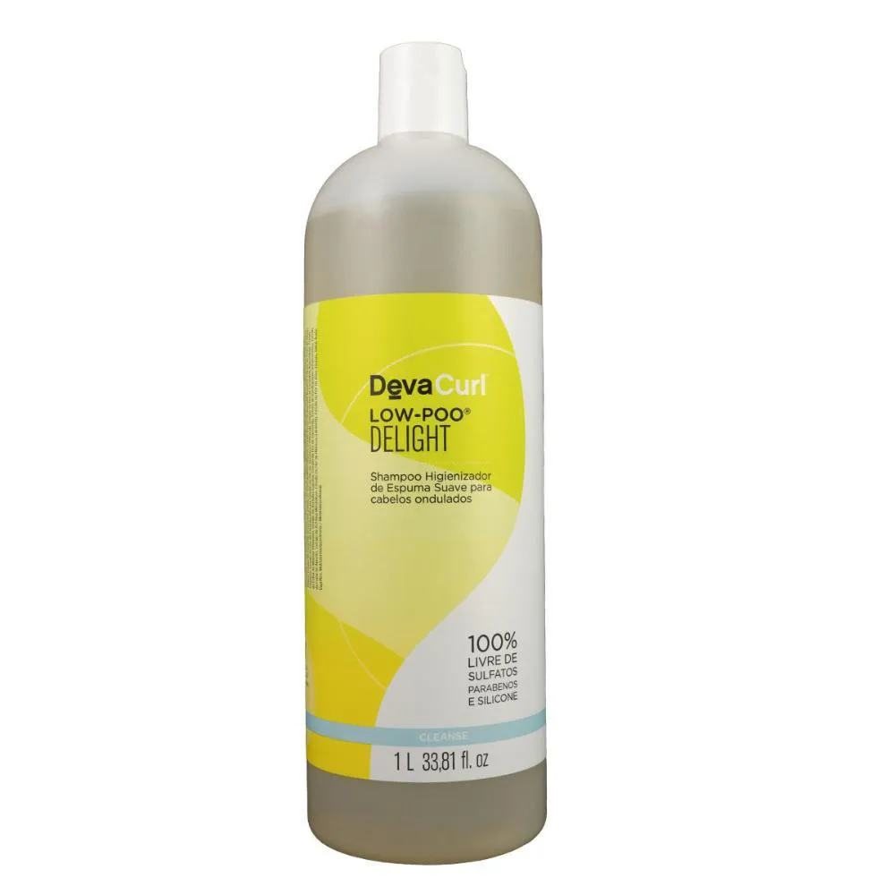 DEVACURL LOW-POO DELIGHT SHAMPOO DE ESPUMA SUAVE 1L