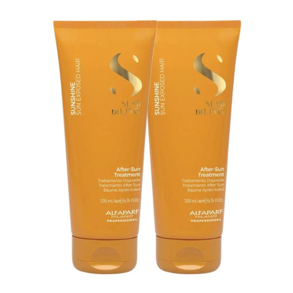 ALFAPARF SEMI DI LINO SUNSHINE KIT 2 MáSCARAS 200ML