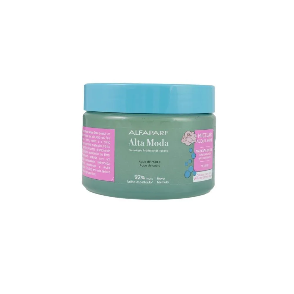 ALFAPARF ALTA MODA MICELAR ACQUA SHINE MáSCARA GEL 300G