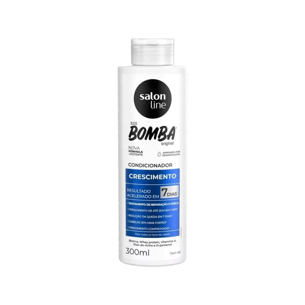 SALON LINE SOS BOMBA ORIGINAL CONDICIONADOR 300ML