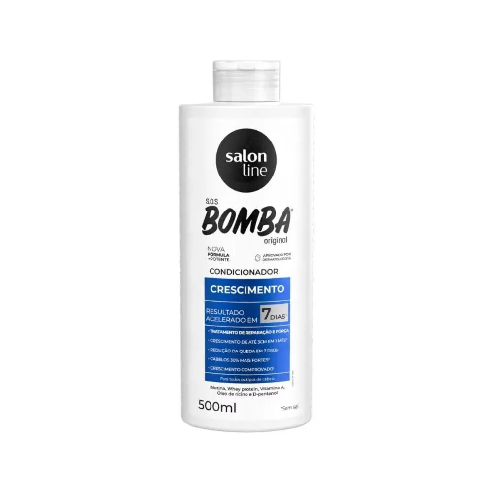 SALON LINE SOS BOMBA ORIGINAL CONDICIONADOR 500ML
