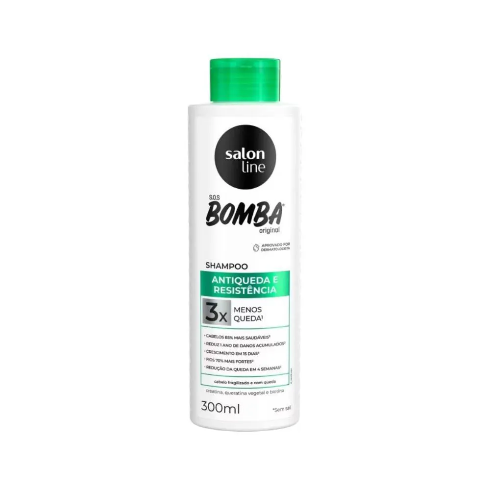 SALON LINE SOS BOMBA ANTIQUEDA SHAMPOO 300ML