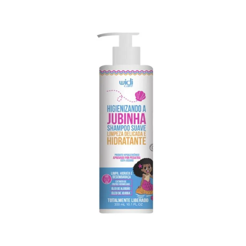 WIDI CARE HIGIENIZANDO A JUBINHA SHAMPOO SUAVE 300ML