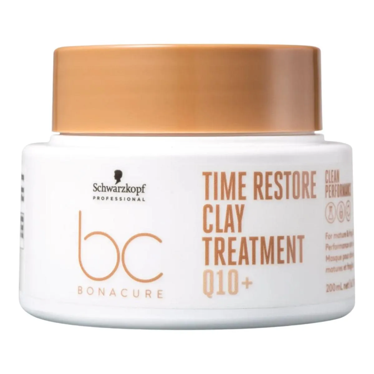 SCHWARZKOPF BC CLEAN PERFORMANCE TIME RESTORE Q10 - MáSCARA 200G