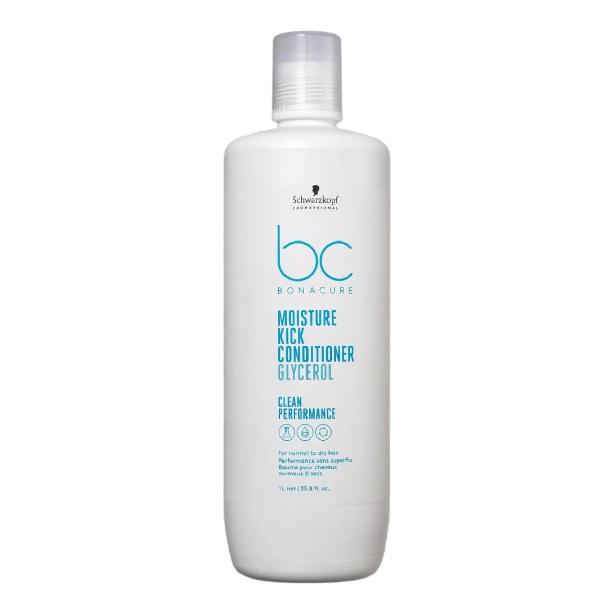 SCHWARZKOPF BC CLEAN PERFORMANCE MOISTURE KICK - CONDICIONADOR 1L